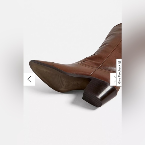 NIB Dakota Square Toe Leather Western Boots - Picture 5 of 11